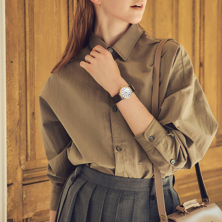 セイコー プレザージュ クラシックシリーズ セイコー創業145周年記念 限定モデル SARX136 メンズ メカニカル 自動巻き 琺瑯ダイヤル 革ベルト