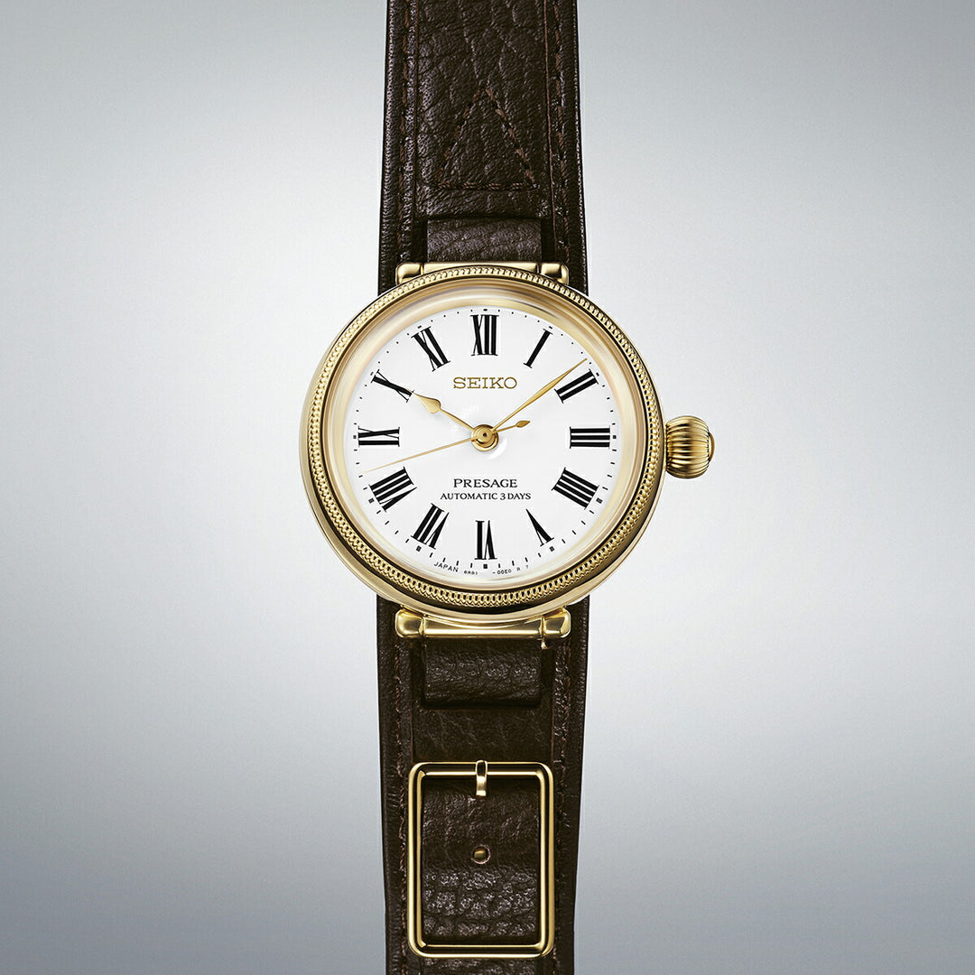 セイコー プレザージュ クラシックシリーズ セイコー創業145周年記念 限定モデル SARX136 メンズ メカニカル 自動巻き 琺瑯ダイヤル 革ベルト
