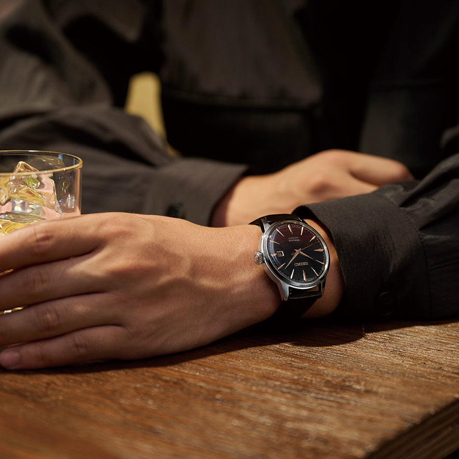 セイコー プレザージュ カクテルタイム スタアバー コラボレーション 限定モデル Tokyo Magic Hour パープルサンセット SARY239 メンズ 腕時計 機械式 メカニカル