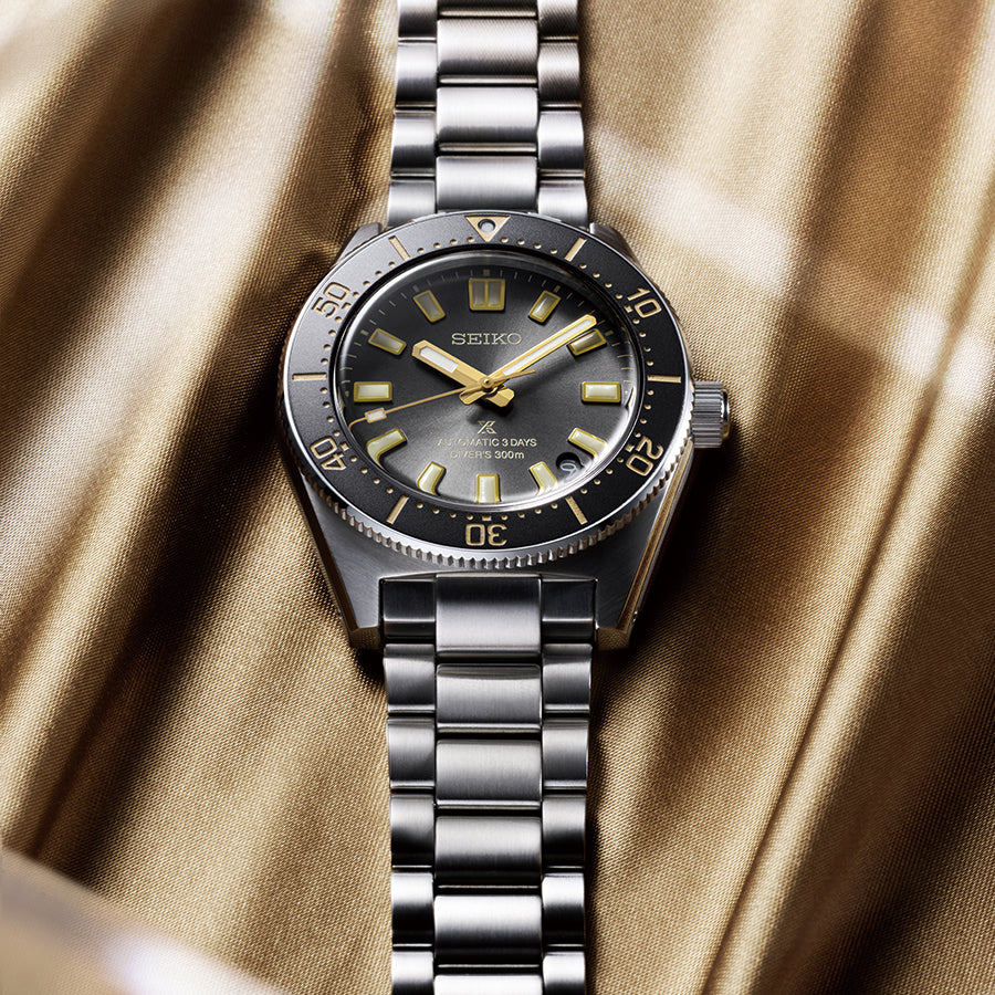セイコー プロスペックス 1965 メカニカルダイバーズ 3Days SEIKOブランド 100周年記念モデル SBDC199 メンズ 腕時計 機械式 グレーダイヤル 替えバンドつき