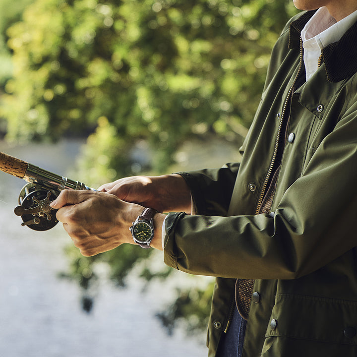 セイコー プロスペックス アルピニスト メカニカル 3Days SBDC211 メンズ 機械式 グリーンダイヤル 革ベルト