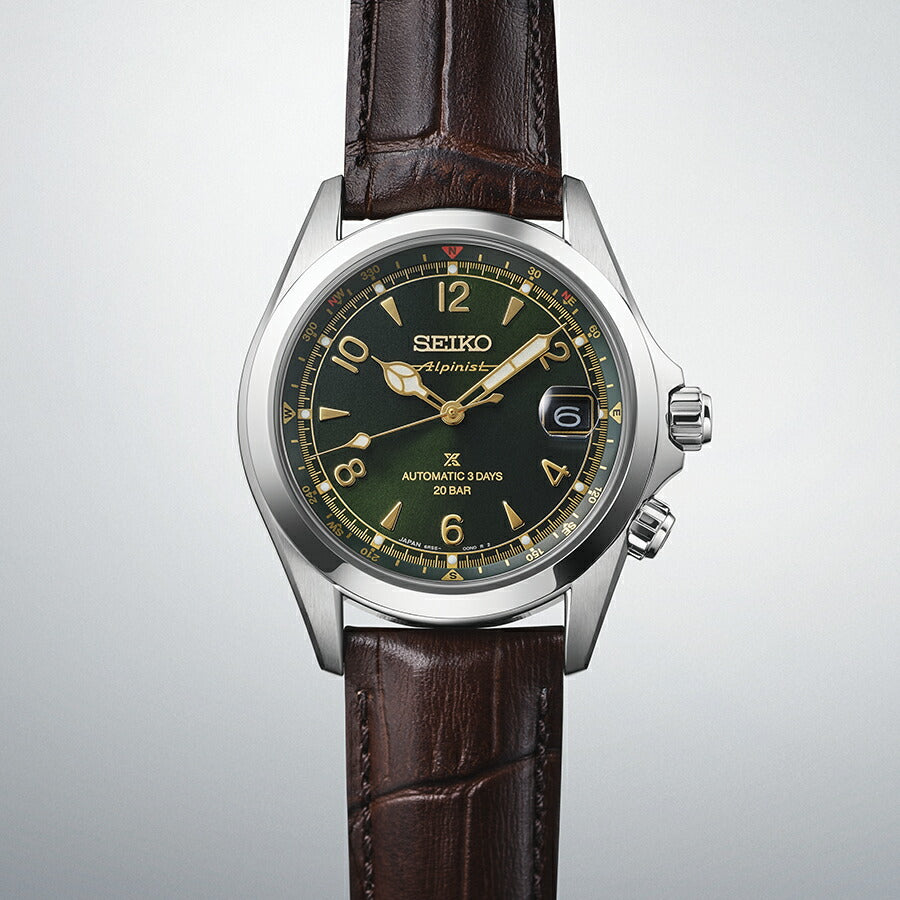 【新品同様】SEIKO セイコー アルピニスト　新型　SBDC211 セイコー プロスペックス アルピニスト メカニカル 3Days SBDC211