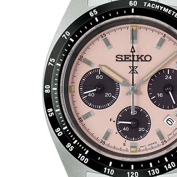 セイコー プロスペックス スピードタイマー ソーラークロノグラフ SBDL127 メンズ クラシックローズダイヤル