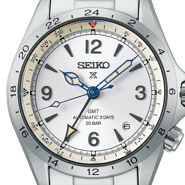 セイコー プロスペックス アルピニスト セイコー腕時計110周年記念 限定モデル メカニカル GMT SBEJ017 メンズ 機械式 ローレルオマージュ