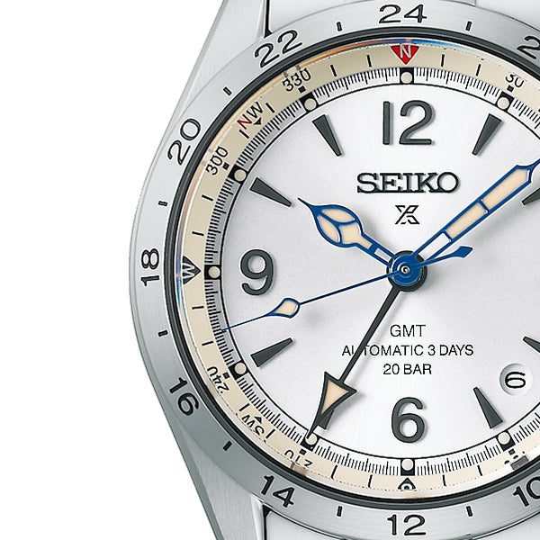 セイコー プロスペックス アルピニスト セイコー腕時計110周年記念 限定モデル メカニカル GMT SBEJ017 メンズ 機械式 ローレルオマージュ