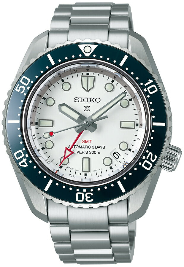 セイコー プロスペックス メカニカルダイバーズ 1968 ヘリテージ GMT SBEJ029 メンズ 機械式 ホワイトダイヤル