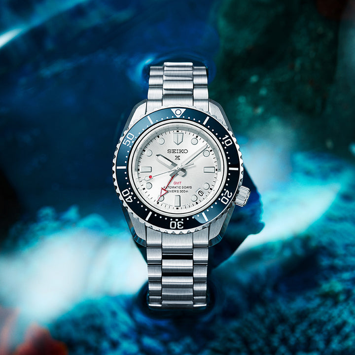 セイコー プロスペックス メカニカルダイバーズ 1968 ヘリテージ GMT SBEJ029 メンズ 機械式 ホワイトダイヤル