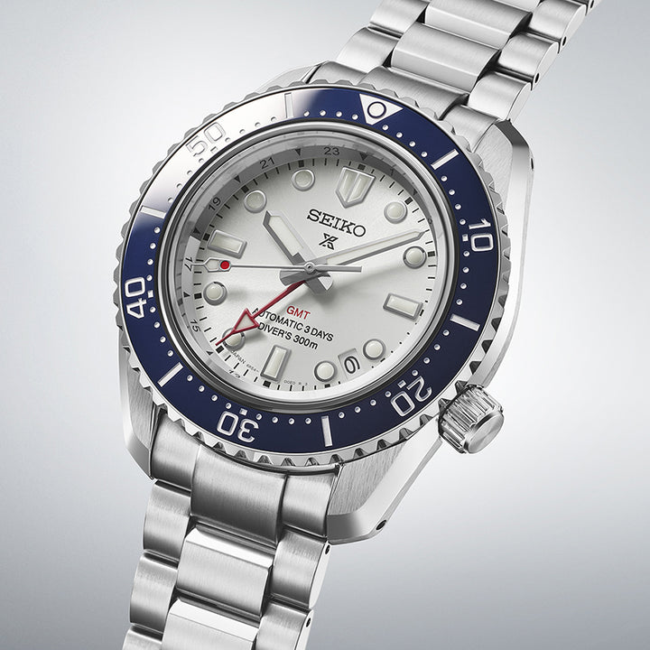 セイコー プロスペックス メカニカルダイバーズ 1968 ヘリテージ GMT SBEJ029 メンズ 機械式 ホワイトダイヤル