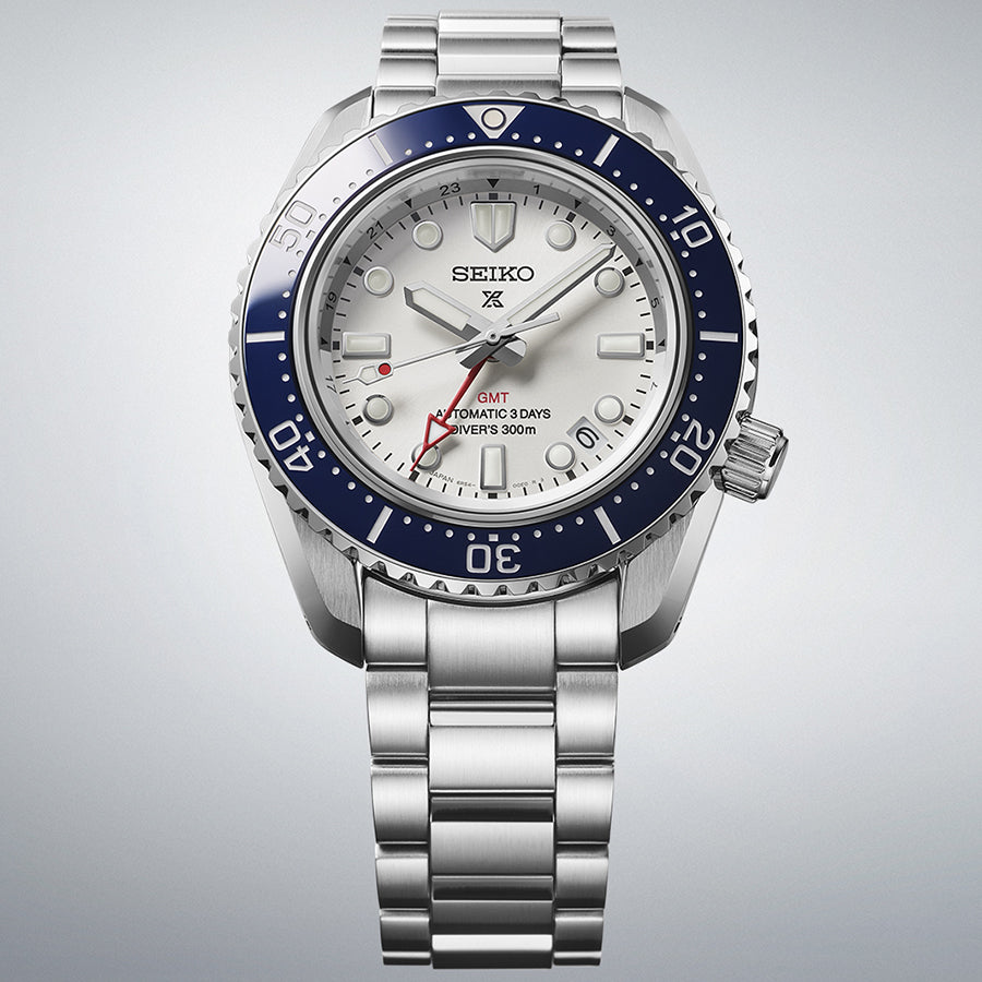 セイコー プロスペックス メカニカルダイバーズ 1968 ヘリテージ GMT SBEJ029 メンズ 機械式 ホワイトダイヤル
