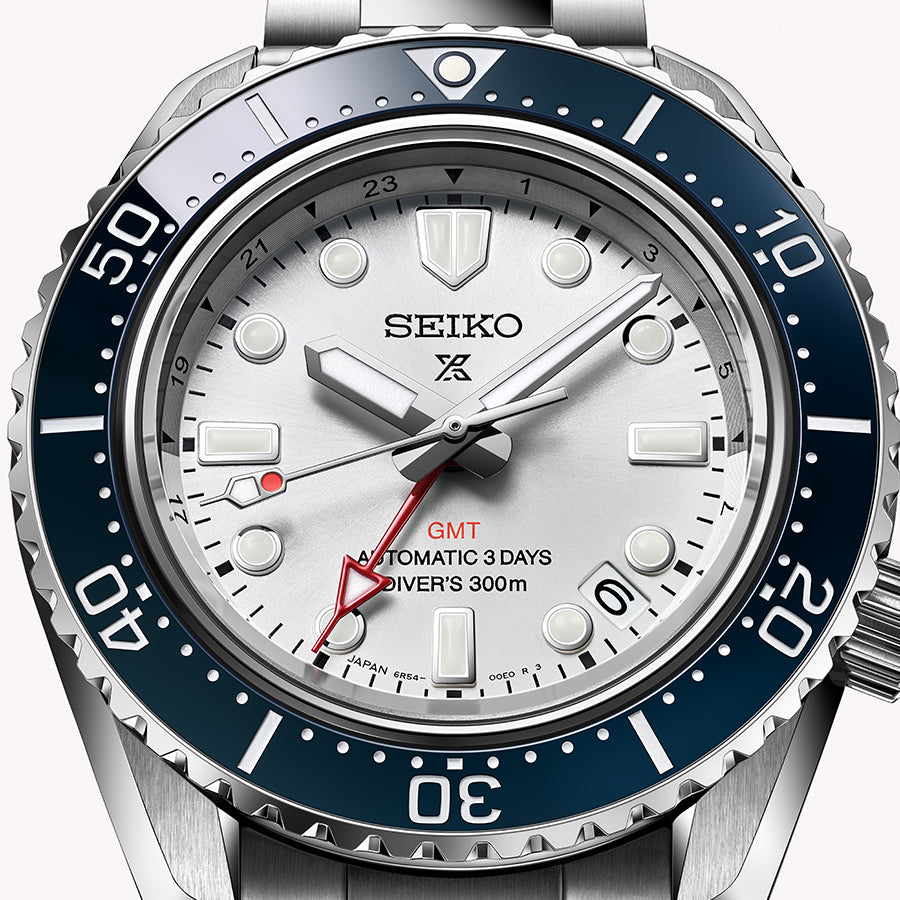 セイコー プロスペックス メカニカルダイバーズ 1968 ヘリテージ GMT SBEJ029 メンズ 機械式 ホワイトダイヤル