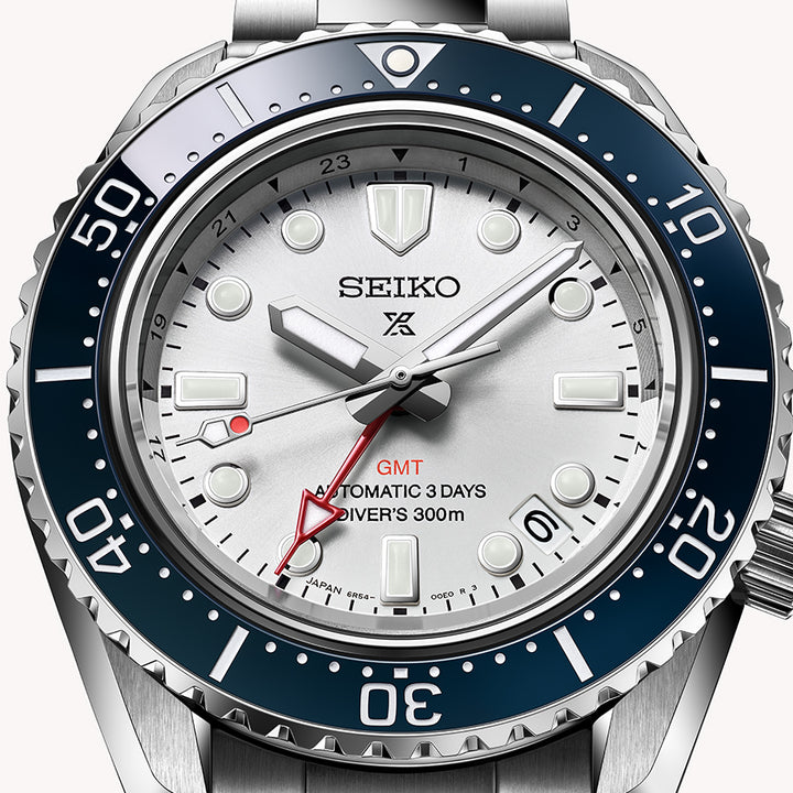 セイコー プロスペックス メカニカルダイバーズ 1968 ヘリテージ GMT SBEJ029 メンズ 機械式 ホワイトダイヤル