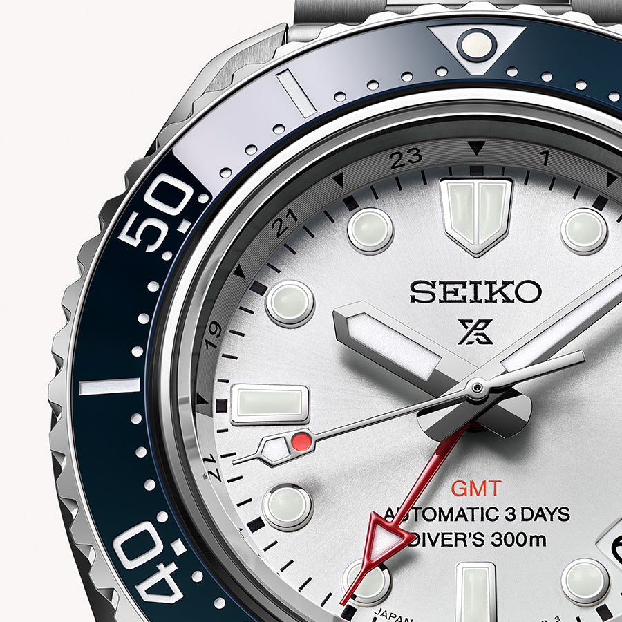 セイコー プロスペックス メカニカルダイバーズ 1968 ヘリテージ GMT SBEJ029 メンズ 機械式 ホワイトダイヤル