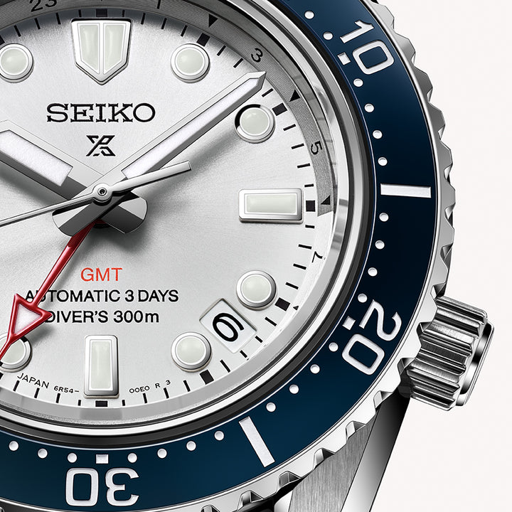 セイコー プロスペックス メカニカルダイバーズ 1968 ヘリテージ GMT SBEJ029 メンズ 機械式 ホワイトダイヤル