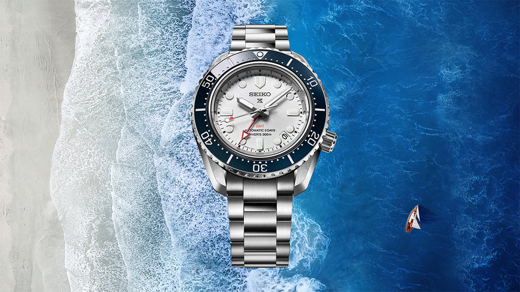 セイコー プロスペックス メカニカルダイバーズ 1968 ヘリテージ GMT SBEJ029 メンズ 機械式 ホワイトダイヤル