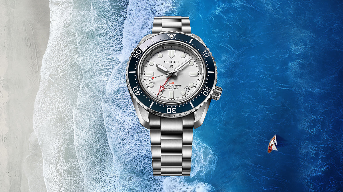 セイコー プロスペックス メカニカルダイバーズ 1968 ヘリテージ GMT SBEJ029 メンズ 機械式 ホワイトダイヤル