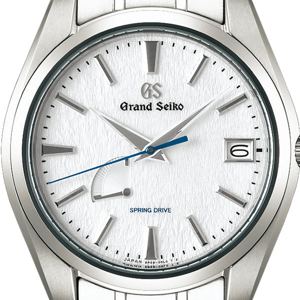 グランドセイコー マスターショップ専用モデル 雪白パターン SBGA211 メンズ 腕時計 スプリングドライブ ホワイトダイヤル ブライトチタン