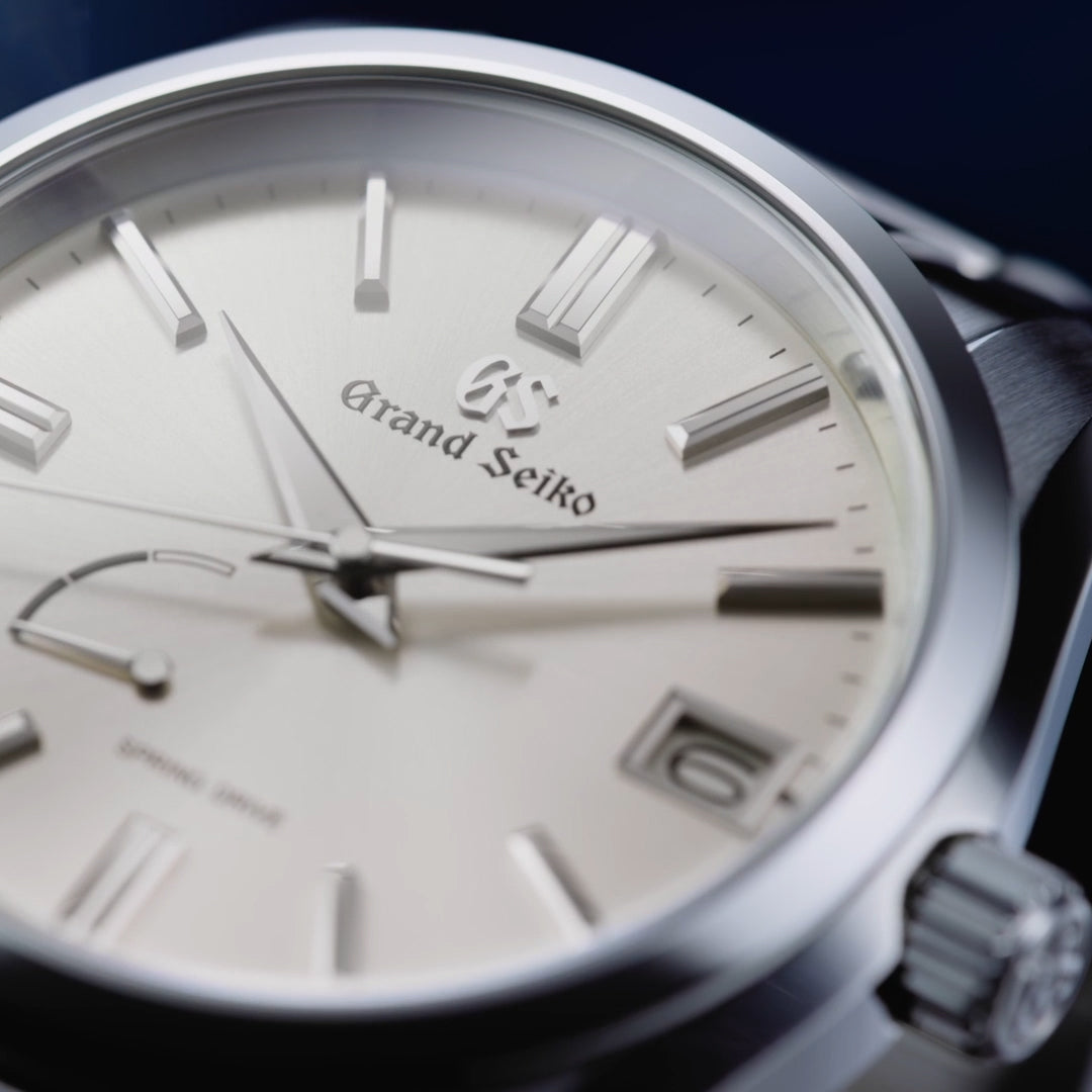 グランドセイコー 9R スプリングドライブ スタンダードモデル SBGA437 メンズ 厚銀 9R65