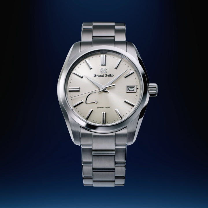 グランドセイコー 9R スプリングドライブ スタンダードモデル SBGA437 メンズ 厚銀 9R65