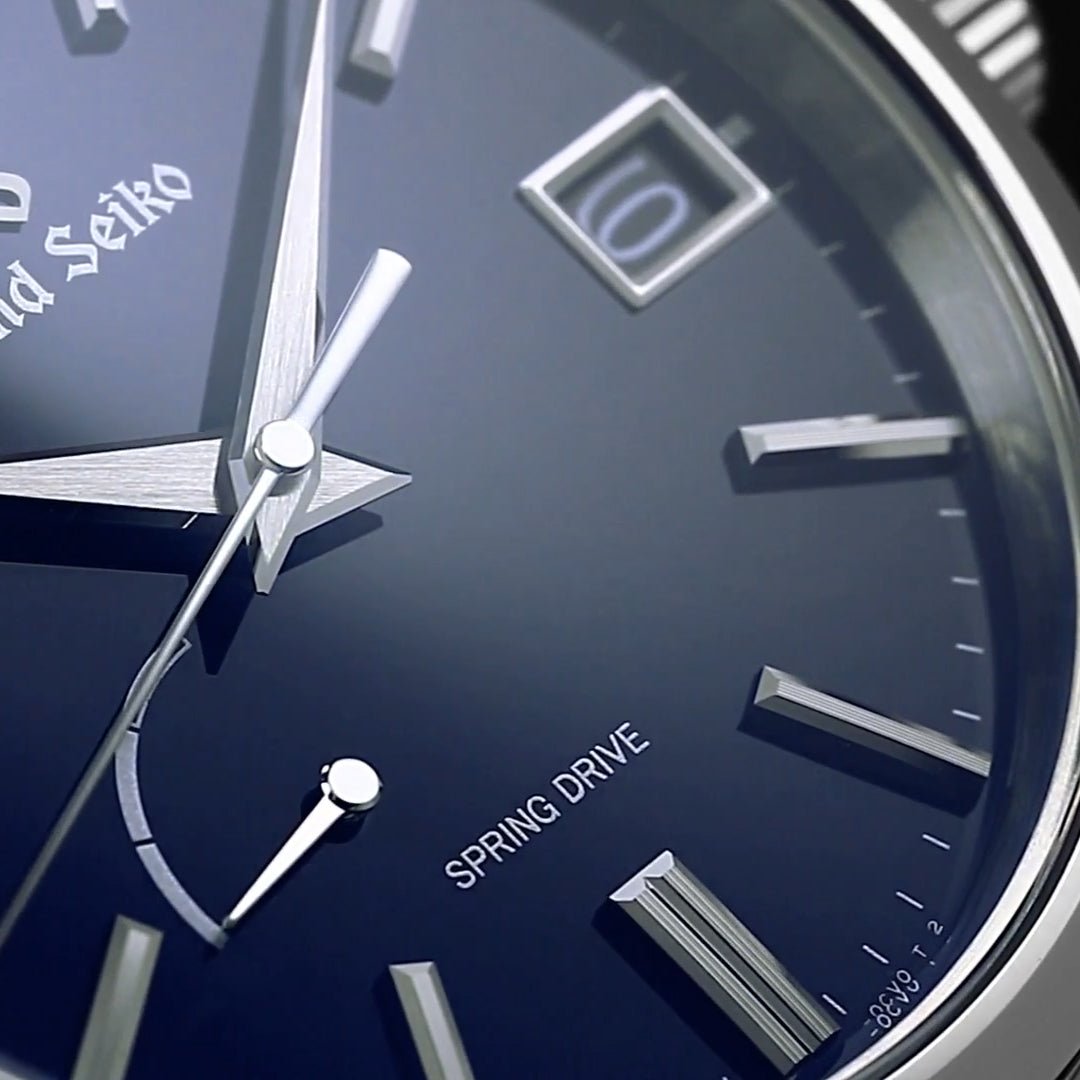 グランドセイコー 9R スプリングドライブ スタンダードモデル SBGA439 メンズ ミッドナイトブルー 9R65