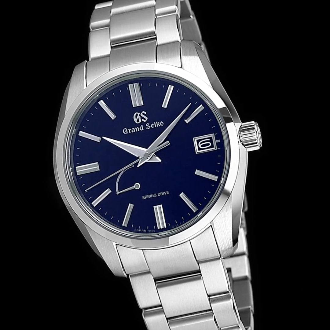 グランドセイコー 9R スプリングドライブ スタンダードモデル SBGA439 メンズ ミッドナイトブルー 9R65
