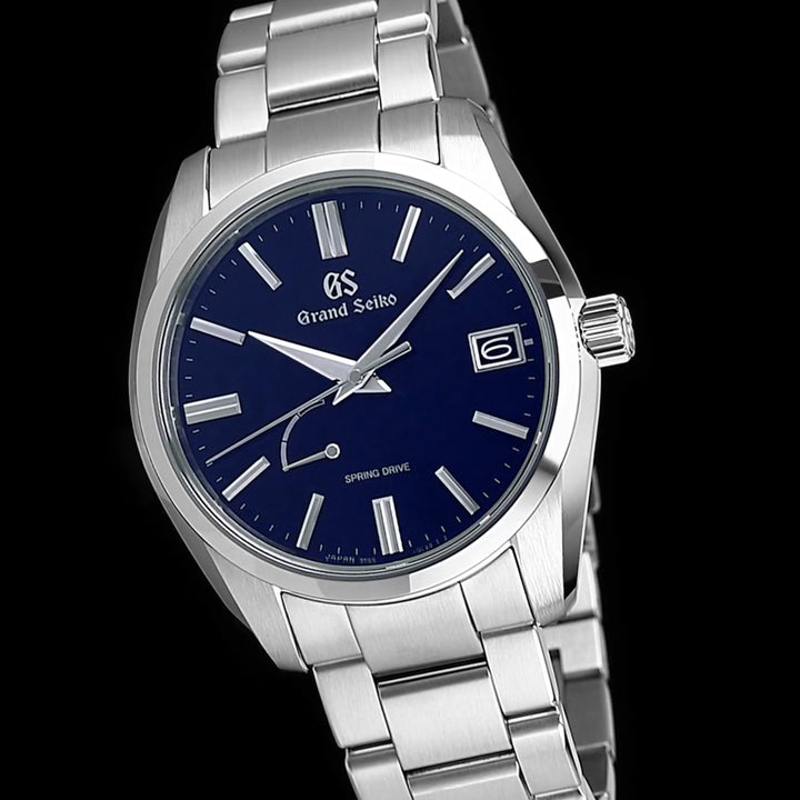 グランドセイコー 9R スプリングドライブ スタンダードモデル SBGA439 メンズ ミッドナイトブルー 9R65