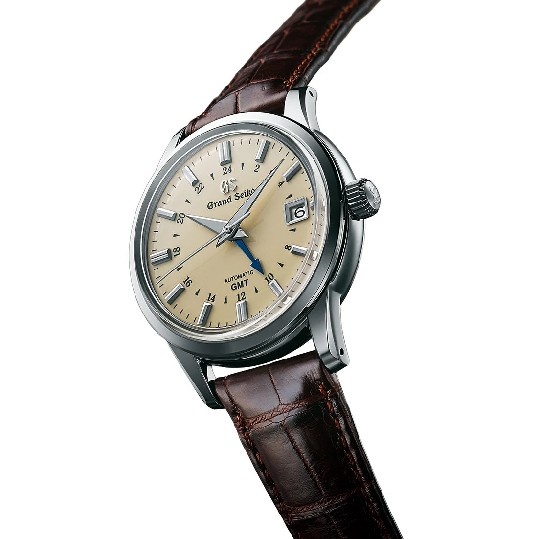 グランドセイコー メカニカル 9S GMT メンズ SBGM221 アイボリー 革