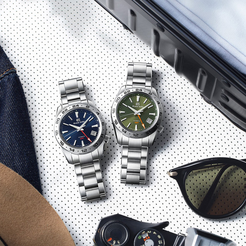 グランドセイコー 9S メカニカル GMT SBGM247 メンズ 自動巻き 機械式 カーキ 9S66 荒野