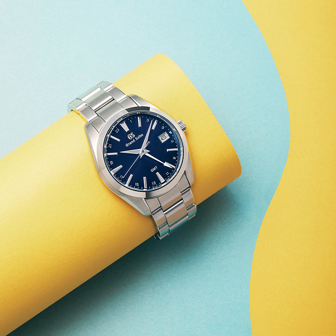 グランドセイコー 流通限定 ショップ専用 専売 9F クオーツ GMT SBGN031 メンズ ブルーダイヤル 9F86 限定店舗モデル