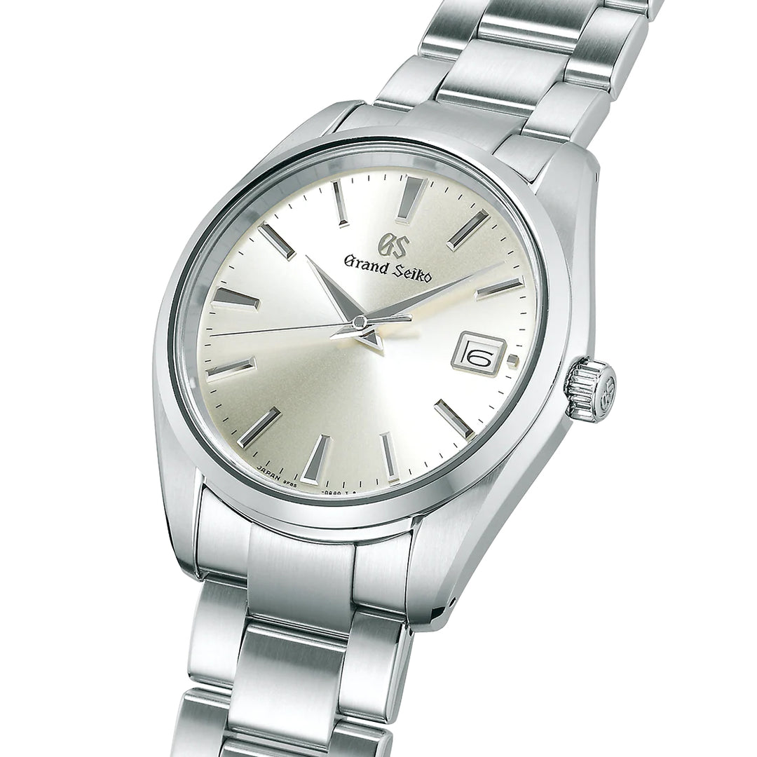 グランドセイコー クオーツ 9F メンズ SBGP009 シャンパンゴールド メタルベルト スクリューバック 時差修正機能 9F85