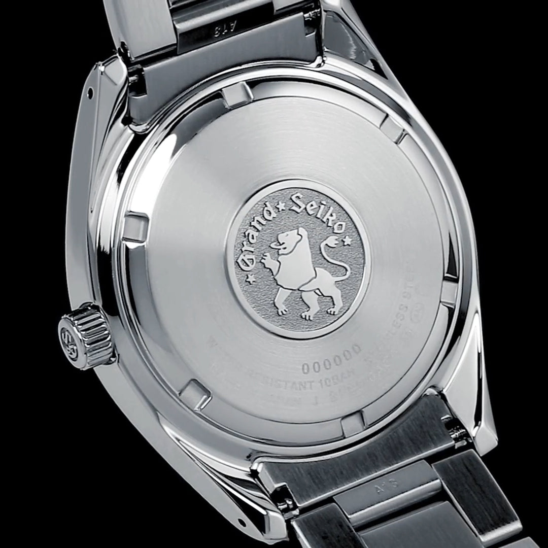 グランドセイコー クオーツ 9F メンズ SBGP013 ネイビー メタルベルト スクリューバック 時差修正機能 9F85