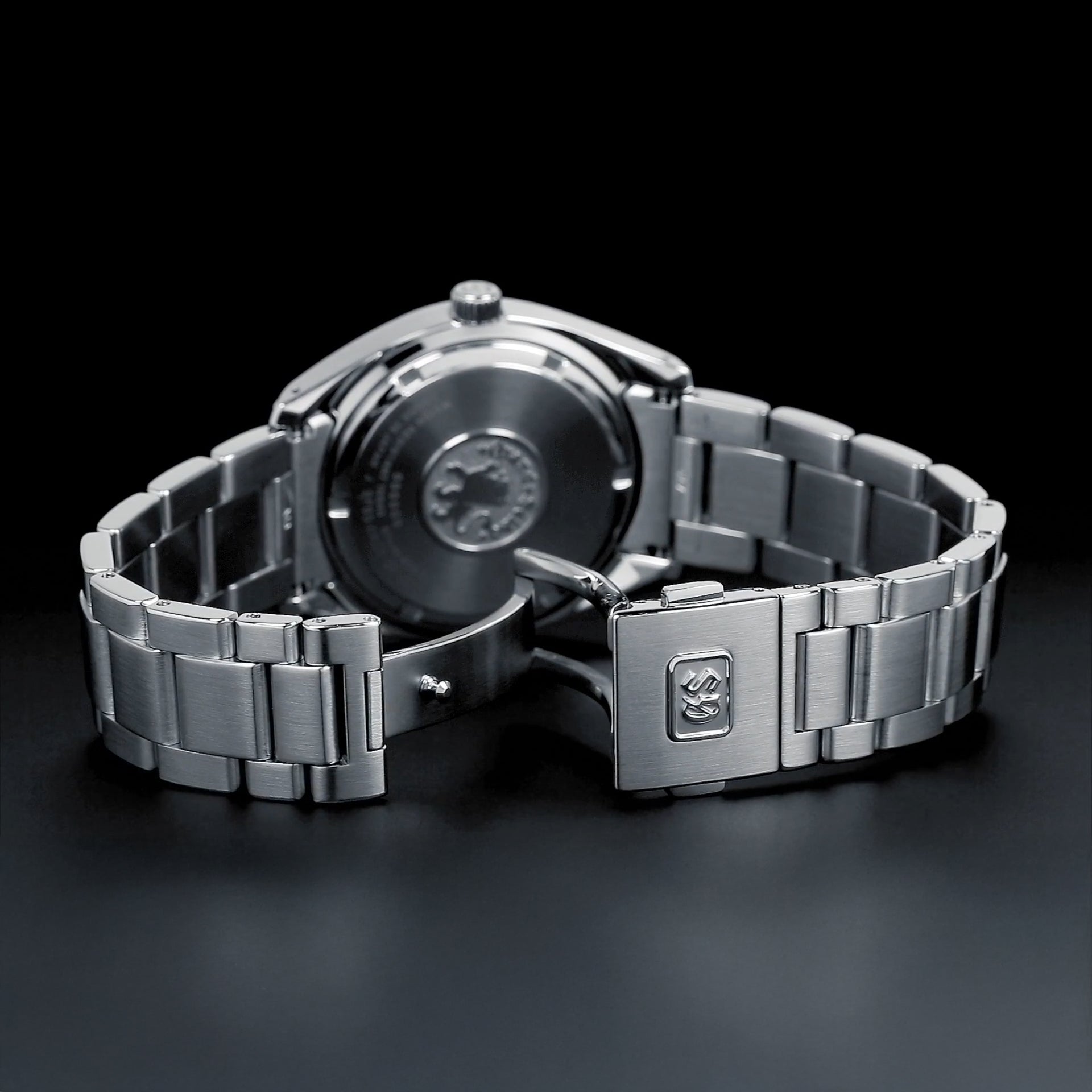 グランドセイコー クオーツ 9F メンズ SBGP013 ネイビー メタルベルト