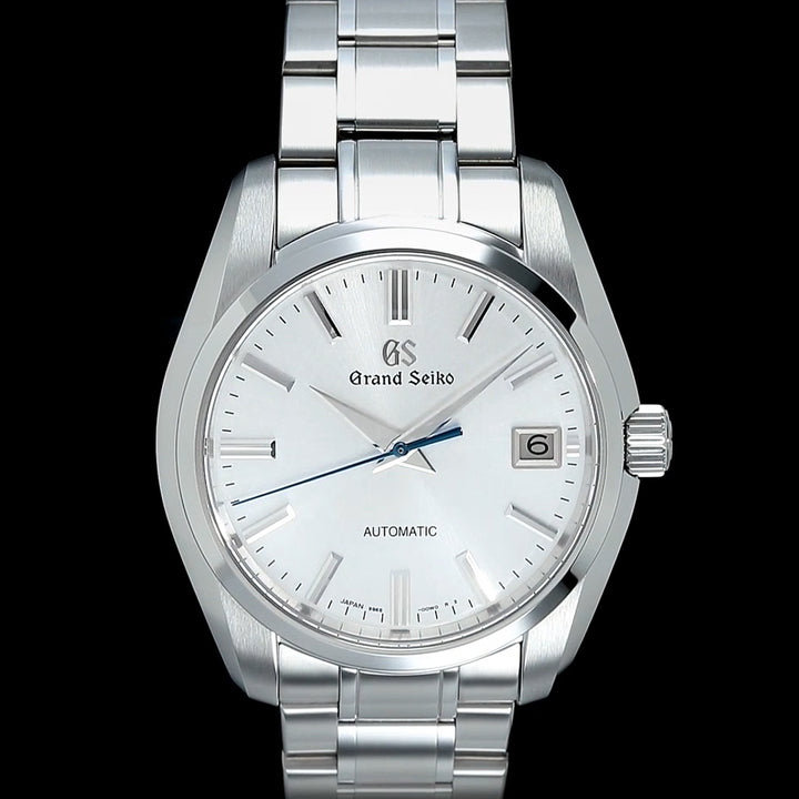 グランドセイコー メカニカル 9S 自動巻き メンズ SBGR315 シルバー メタルベルト カレンダー