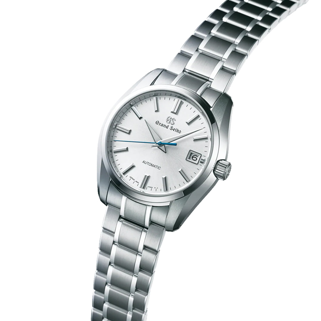 グランドセイコー メカニカル 9S 自動巻き メンズ SBGR315 シルバー メタルベルト カレンダー