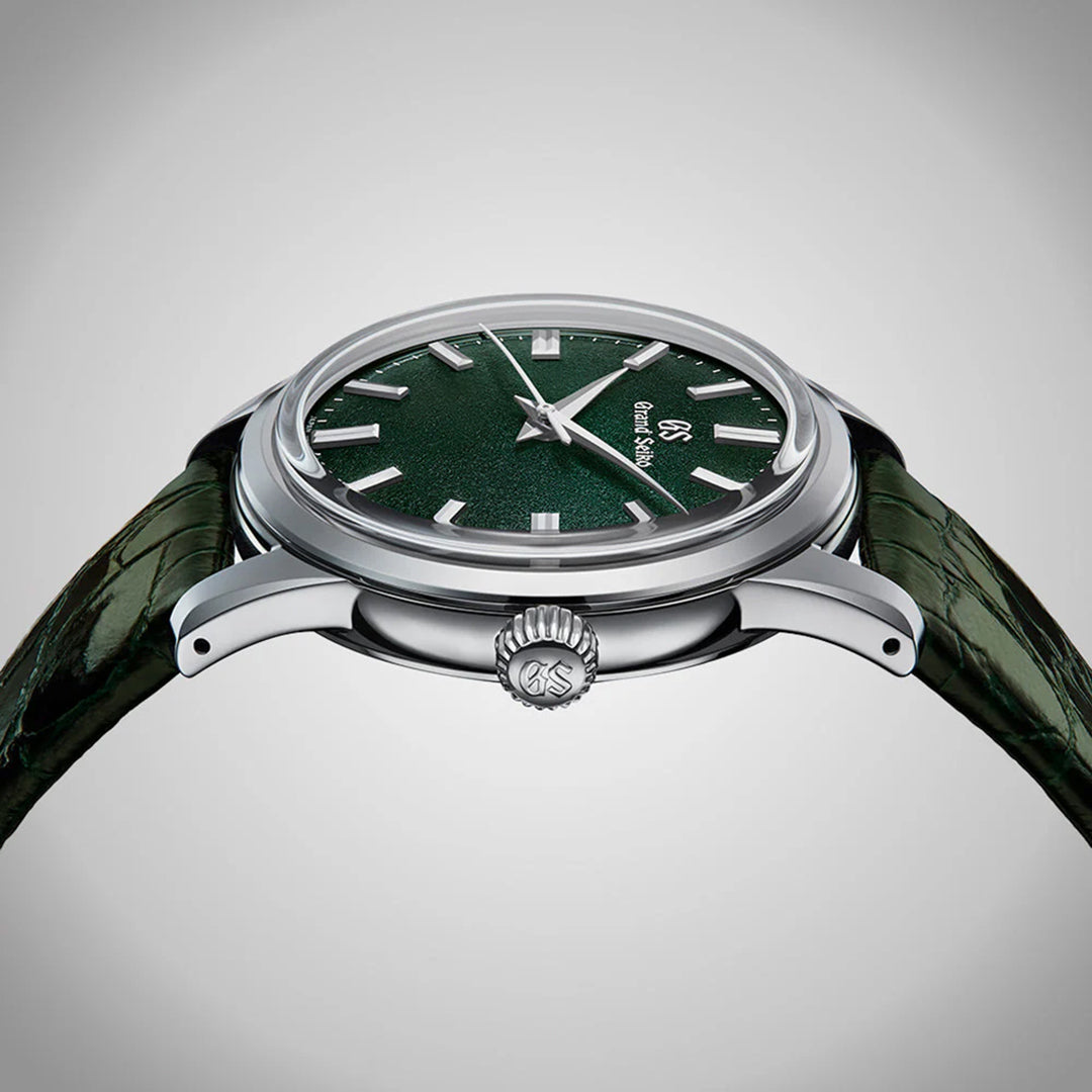 グランドセイコー メカニカル 9S 手巻き 杪夏 SBGW285 メンズ クロコダイル 革ベルト グリーン 9S64