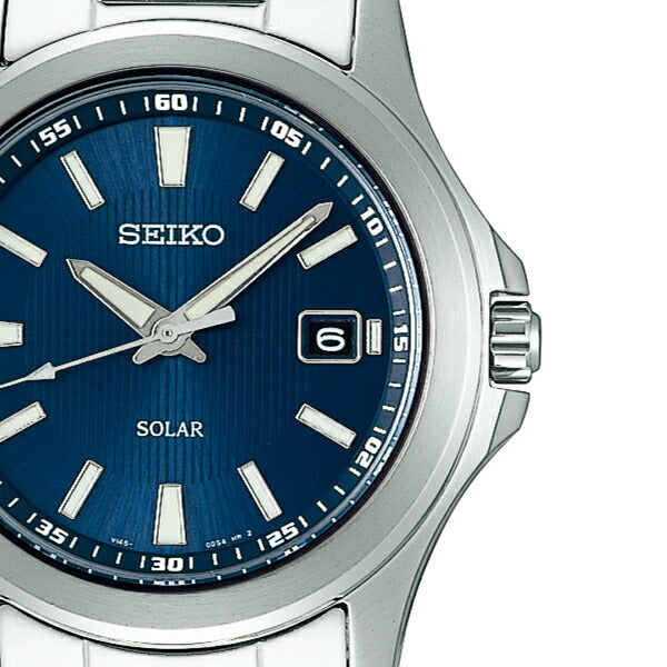 【美品】SEIKO ブルーダイヤル 腕時計 セイコー メンズ ソーラー時計 セイコー セレクション スピリット SBPN071 メンズ ソーラー 3針