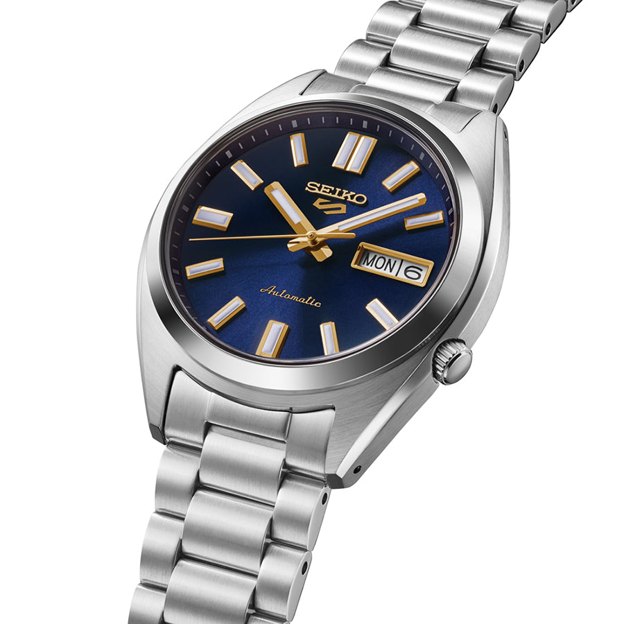 セイコー 5スポーツ SNXS スポーツ スタイル SBSA291 メンズ メカニカル 自動巻き ブルー 日本製
