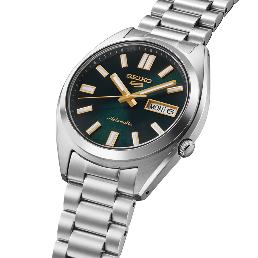 セイコー 5スポーツ SNXS スポーツ スタイル SBSA293 メンズ メカニカル 自動巻き グリーン 日本製