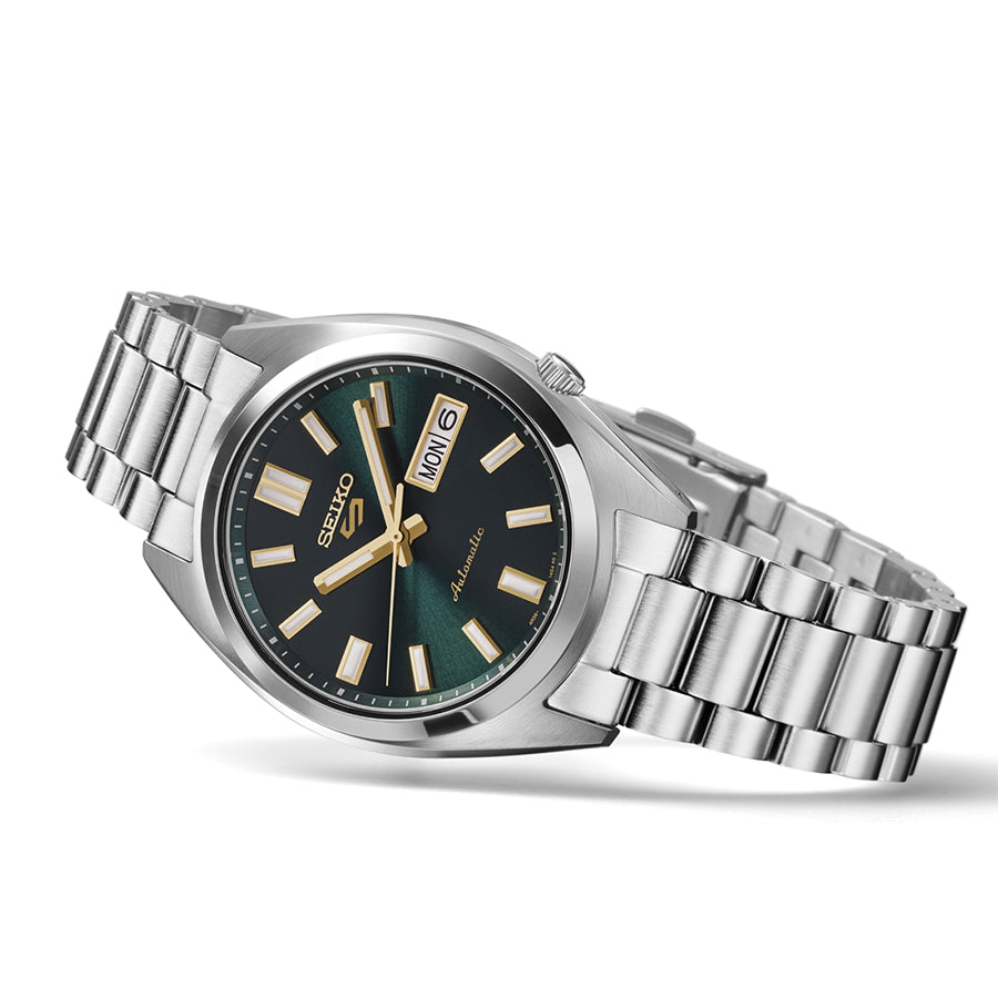 【新品】 Seiko 5 Sports 腕時計 メンズ SBSA293 SNXS Series 自動巻き（4R36/手巻き付き） グリーンxシルバー セイコー 5スポーツ SNXS スポーツ スタイル SBSA293 メンズ
