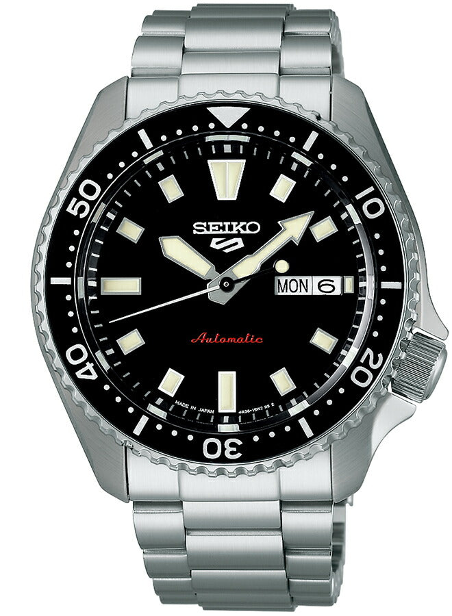 セイコー 5スポーツ SKXシリーズ SKX399 オマージュデザイン SBSA305 メンズ 自動巻 ブラックダイヤル 日本製