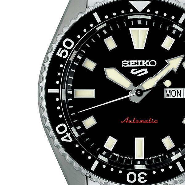 セイコー 5スポーツ SKXシリーズ SKX399 オマージュデザイン SBSA305 メンズ 自動巻 ブラックダイヤル 日本製