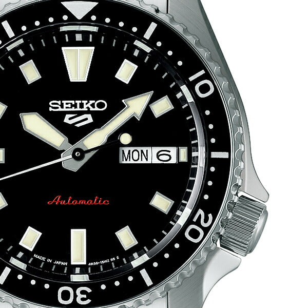 セイコー 5スポーツ SKXシリーズ SKX399 オマージュデザイン SBSA305 メンズ 自動巻 ブラックダイヤル 日本製