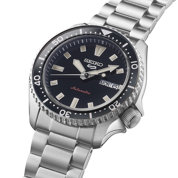 セイコー 5スポーツ SKXシリーズ SKX399 オマージュデザイン SBSA305 メンズ 自動巻 ブラックダイヤル 日本製