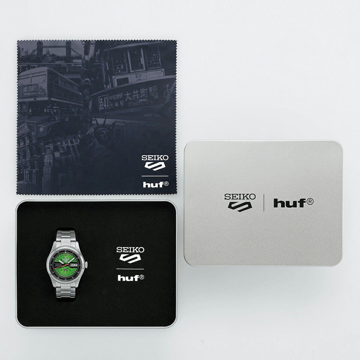 【限定モデル】⭐️新品 セイコー5スポーツ HUF コラボ SBSA323 SBSA323 | セイコーウオッチ