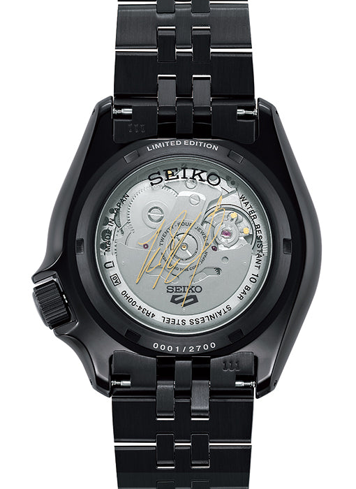 セイコー5 スポーツ 堀米雄斗 コラボレーション 限定モデル SBSC015 メンズ 腕時計 メカニカル 自動巻き GMT 日本製