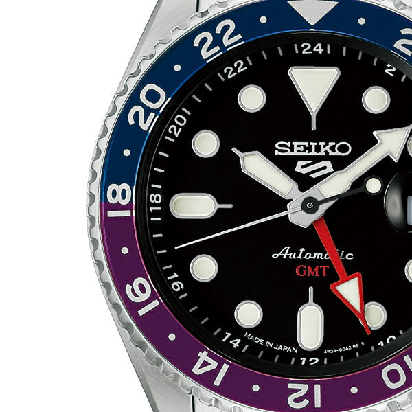 セイコー 5スポーツ SKX Sports Style GMT 日本限定モデル SBSC021 メンズ 自動巻 日本製