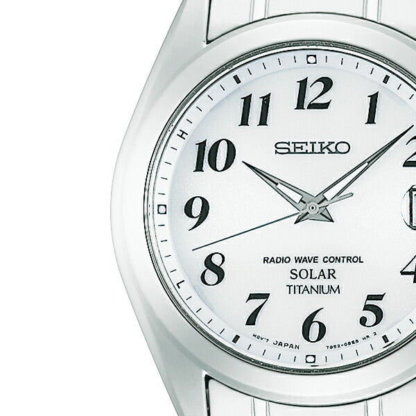 セイコーウオッチ] 腕時計 セイコーセレクション チタンソーラー電波