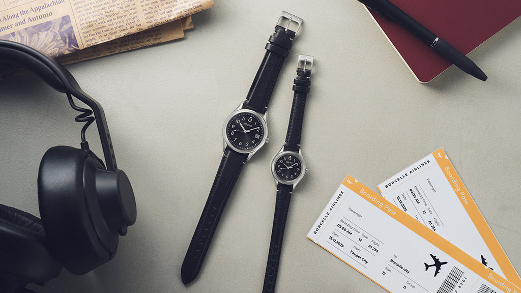 セイコー セレクション 2026 Raise The Future 限定 ペアモデル SBTM363 メンズ ソーラー電波 3針 革ベルト ブラック 日本製