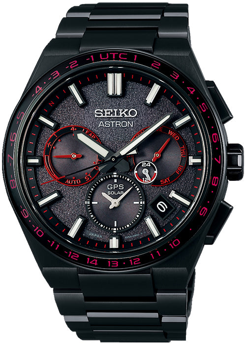セイコー SEIKO ASTRON 腕時計 メンズ SBXC137 アストロン ネクスター 2023 限定モデル GPS衛星電波ソーラー ブラックxブラック アナログ表示