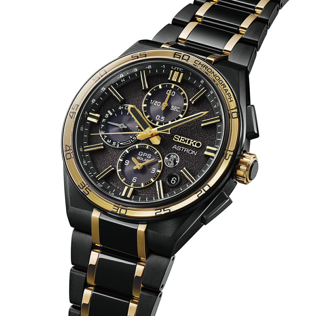 セイコー アストロン ネクスター セイコー創業145周年記念 限定モデル SBXC186 メンズ ソーラー GPS衛星電波 デュアルタイム クロノグラフ
