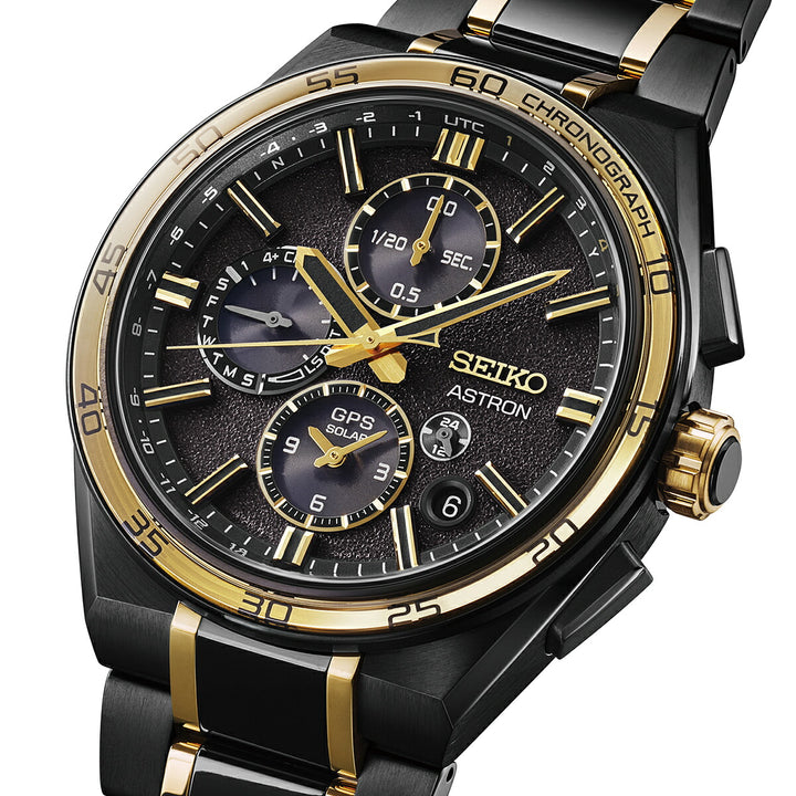 セイコー アストロン ネクスター セイコー創業145周年記念 限定モデル SBXC186 メンズ ソーラー GPS衛星電波 デュアルタイム クロノグラフ